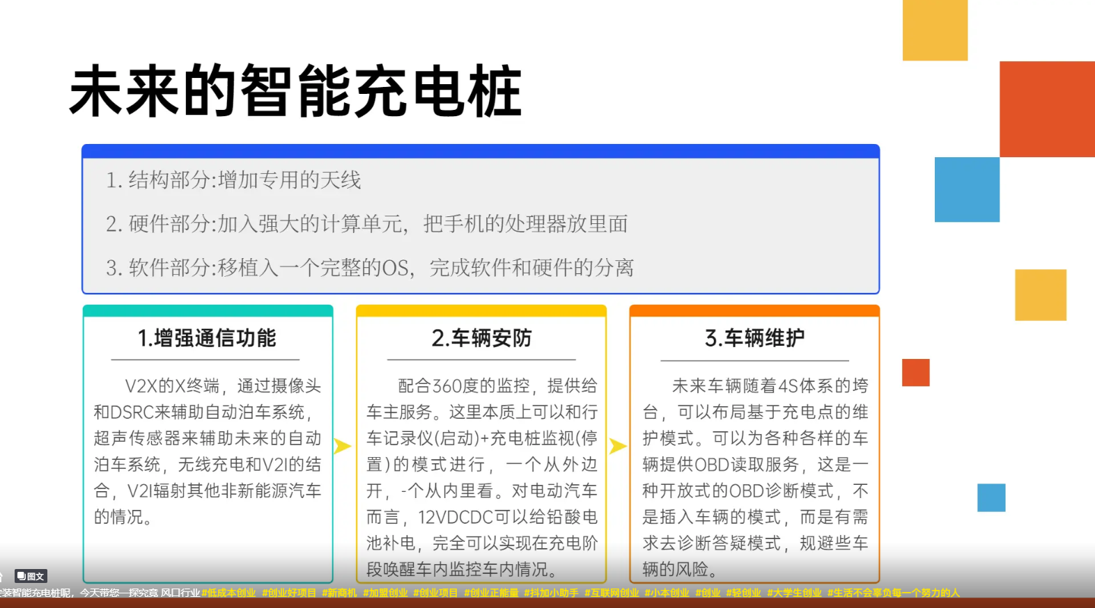 想做副业的小老板别错过！国家政策扶持新能源充电桩，低风险