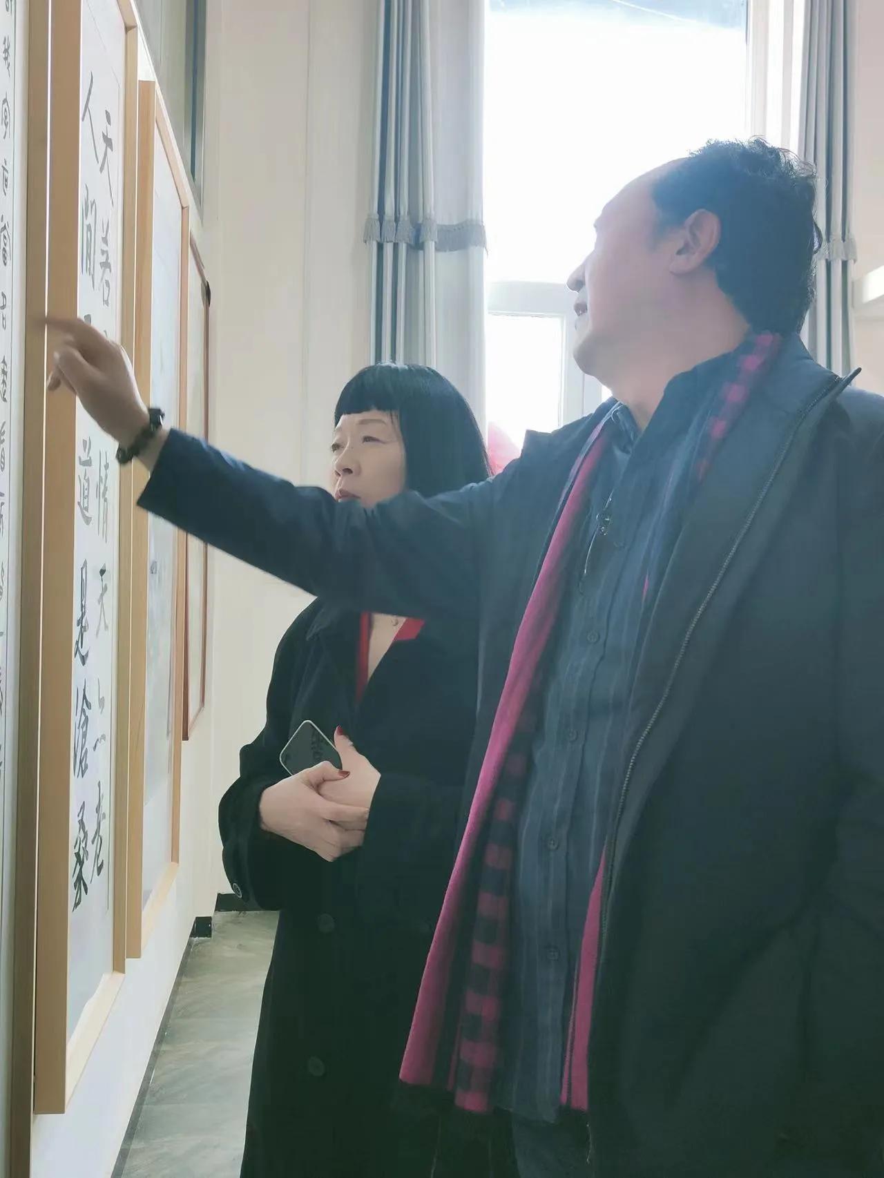 《虎啸新春》中国人民大学艺术学院苏班同学暨中国艺术研究院篆刻院同学书画联展在北京城市副中心开幕