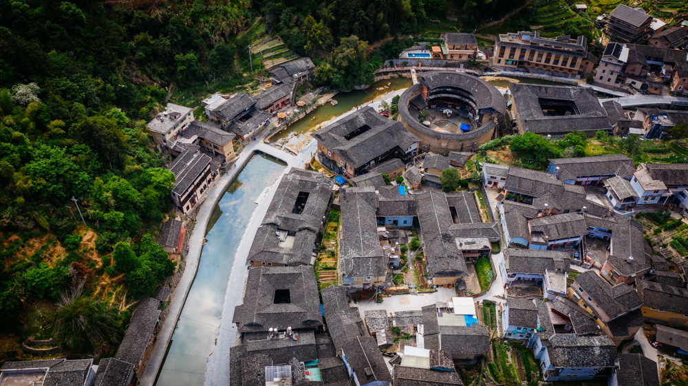 藏在福建深山的水乡塔下村景色太美好赶紧来看看