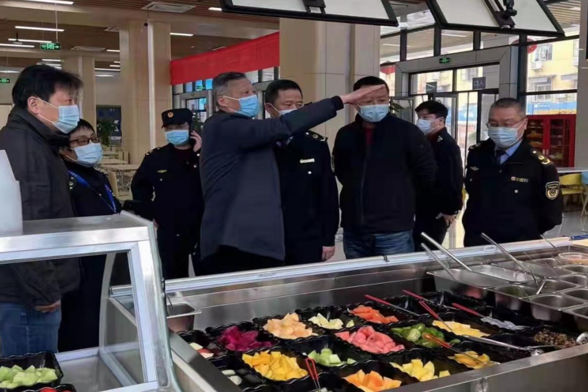 线上线下巡查监管 武汉市洪山区市场监管局加强春季校园食品安全