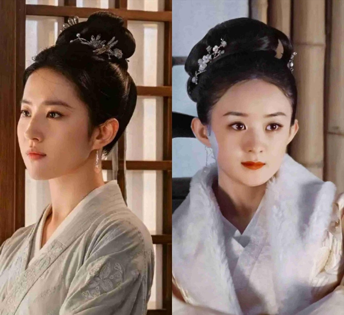 同样是“宋装美人”，把刘亦菲、赵丽颖、刘涛放在一起，差别明显