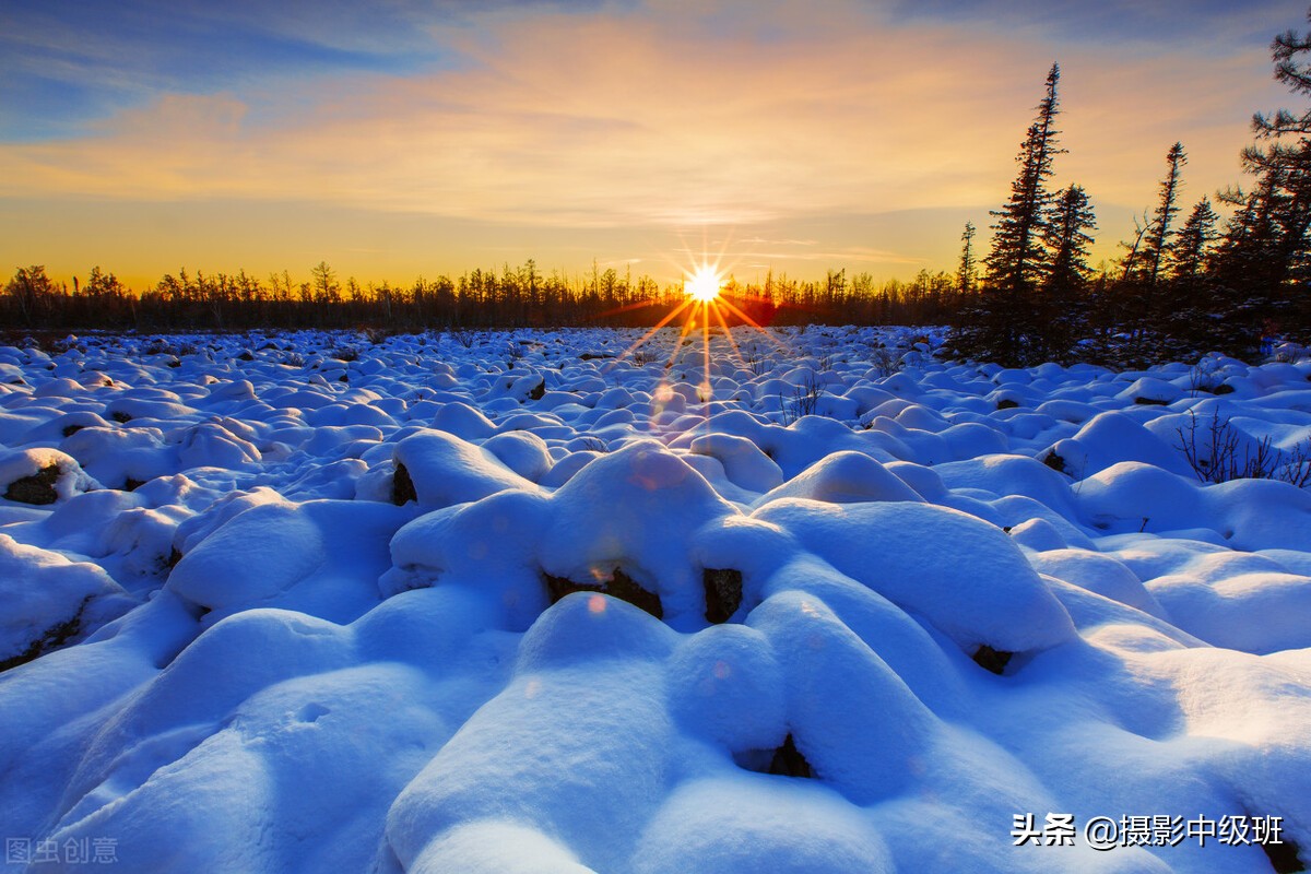 怎么拍雪景？一共5个摄影技巧，相机参数一定先设置好