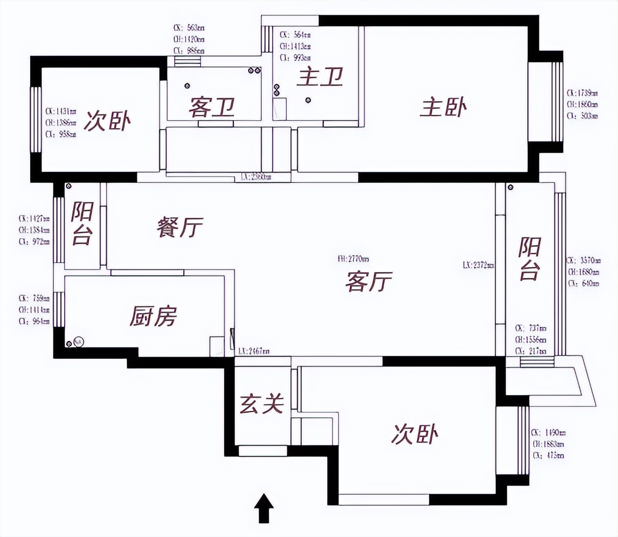 天津夫妻的115㎡新家，一入户就把我迷住了，装修高级大气，超美
