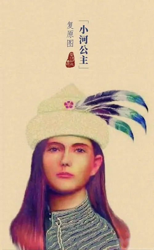 楼兰美女干尸(2003年,罗布泊出土古楼兰美女干尸,复原