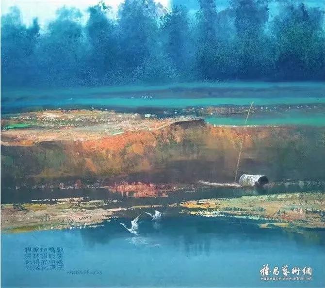 现代名家国画，中西元素八字风水家居画（一）