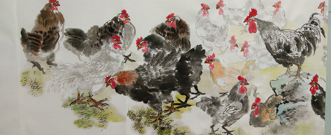 著名畫家 燕蕾字陽天—栩栩如生 出神入化