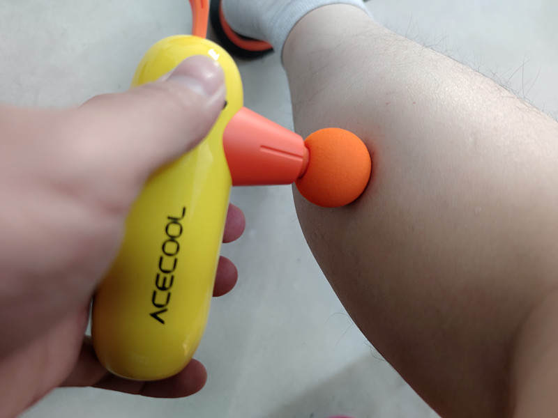 运动随身带，即刻解疲惫，ACECOOL粒子重塑-小鸟斗士筋膜枪体验