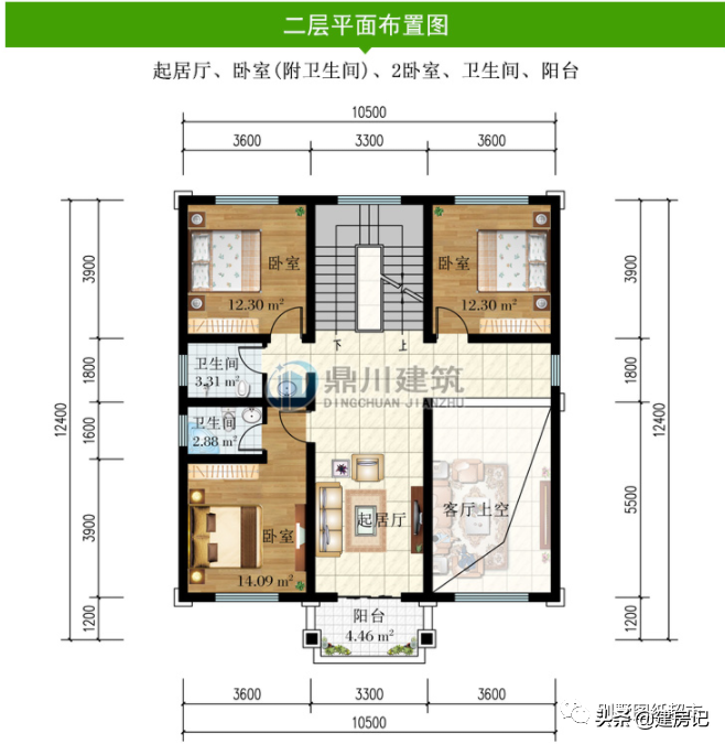 四川5款开间10米别墅，造价经济，格局优良，不输大开间美观大气
