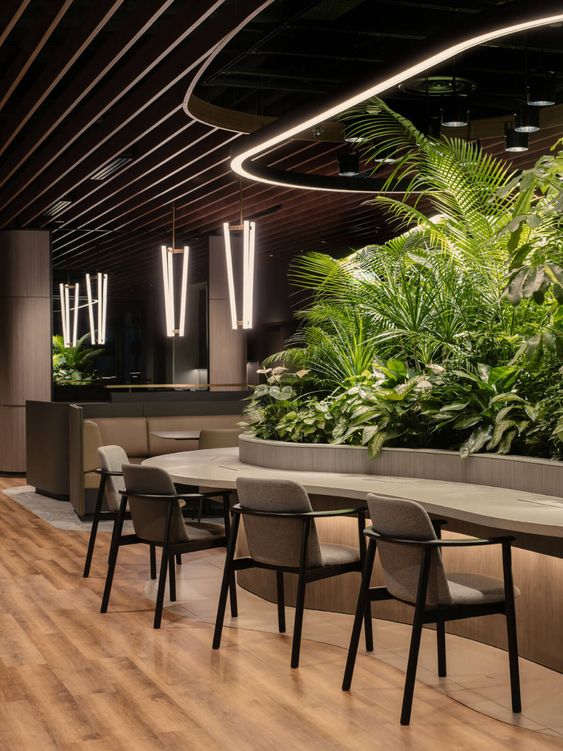 办公室装修用对色彩，打工的心情都愉悦了