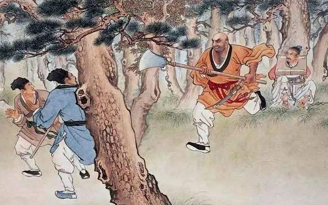 陈某某细读水浒(9)大闹野猪林与林洪比武