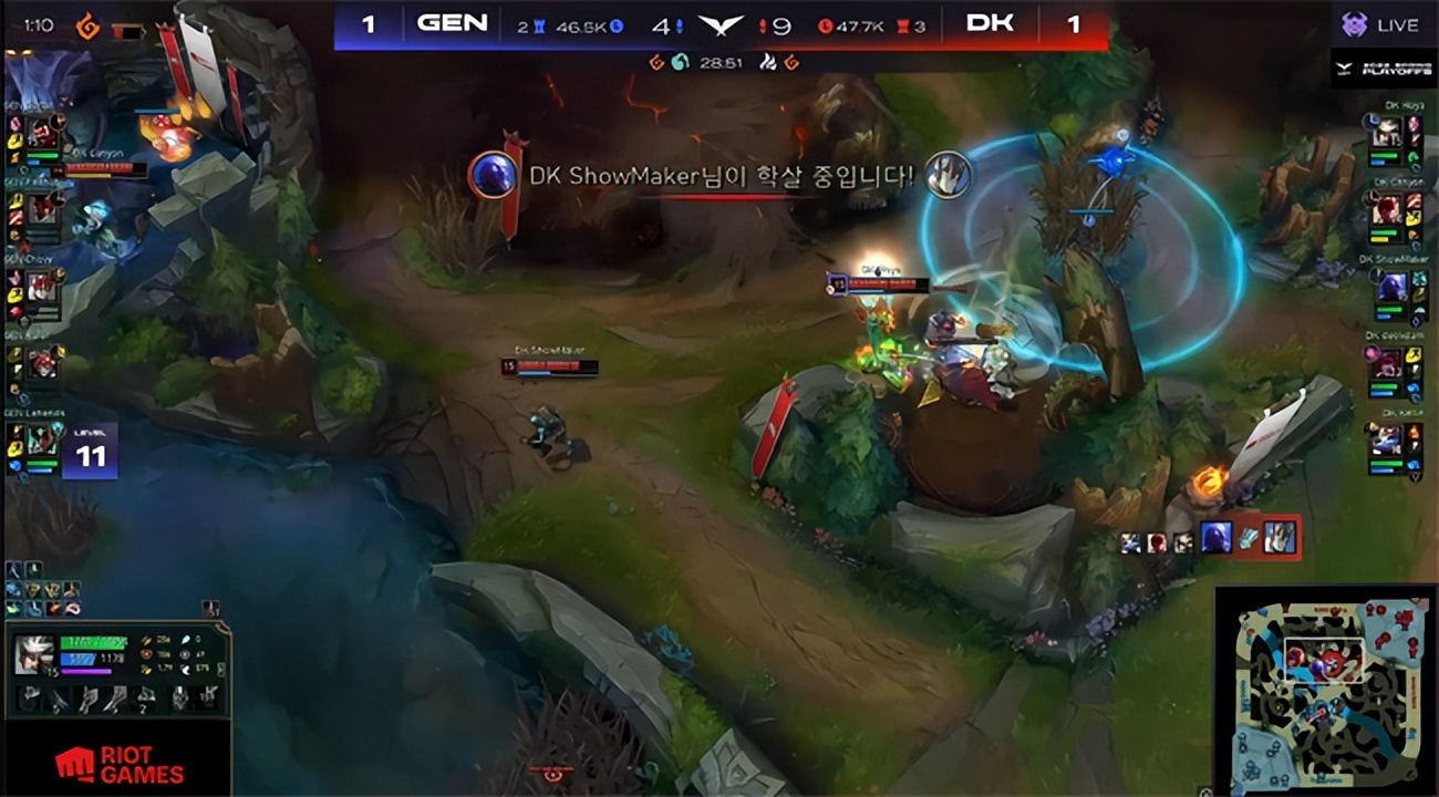 gen第四局回放(LOL-LCK：GEN落后一万经济逆天翻盘，3-2险胜DK晋级决赛)