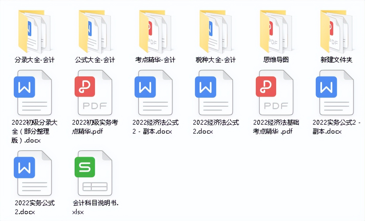 2022初级会计高效复习！10套模拟题+200个核心考点，30天经验分享