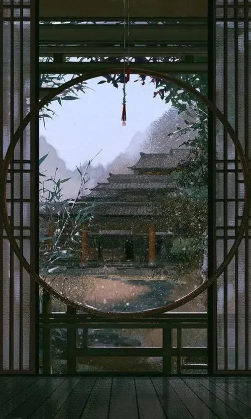 推荐几张古风壁纸，满满的古色古香，附赠古风诗一首