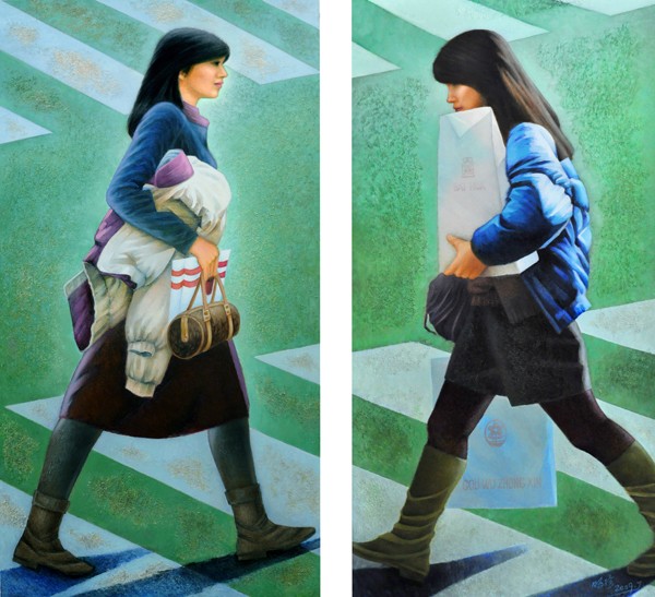 「名家鉴赏」当代著名画家唐明珍油画作品