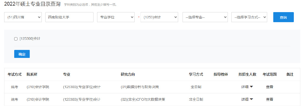 2023考研丨MPAcc会计硕士四川高校有哪些？