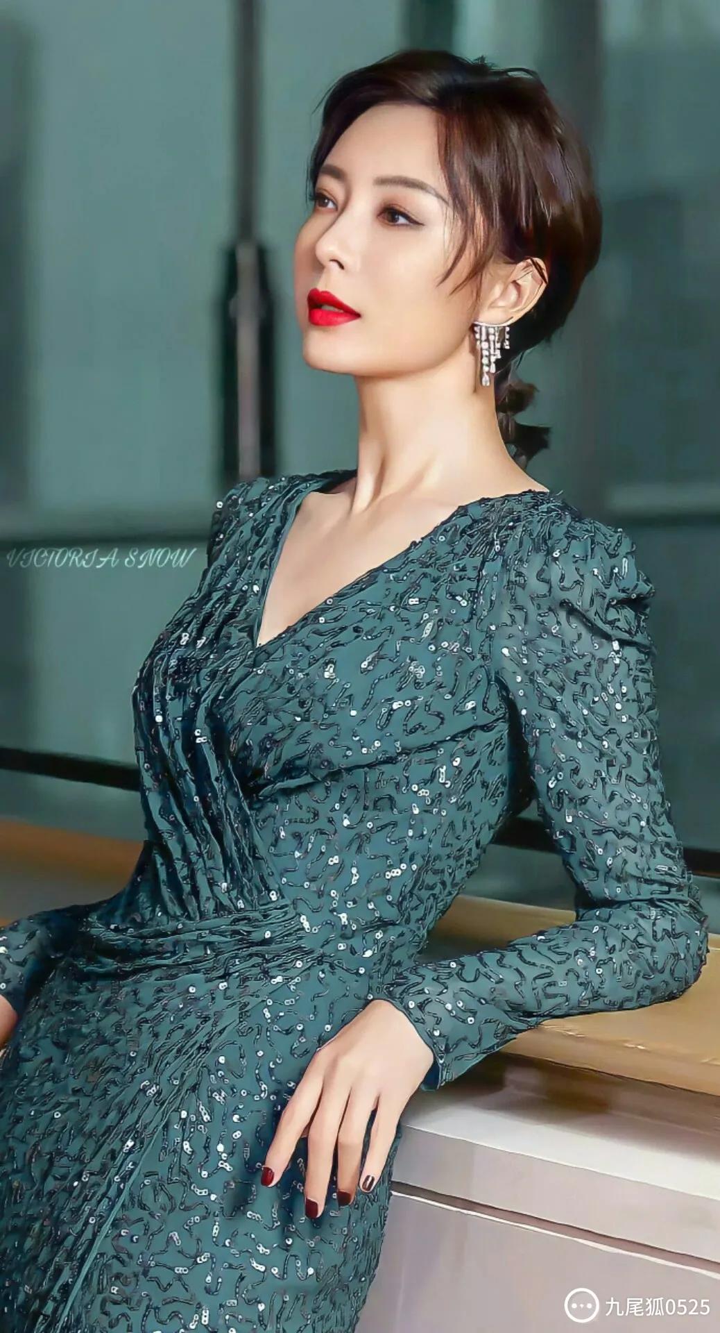 陈数真的美穿旗袍更美