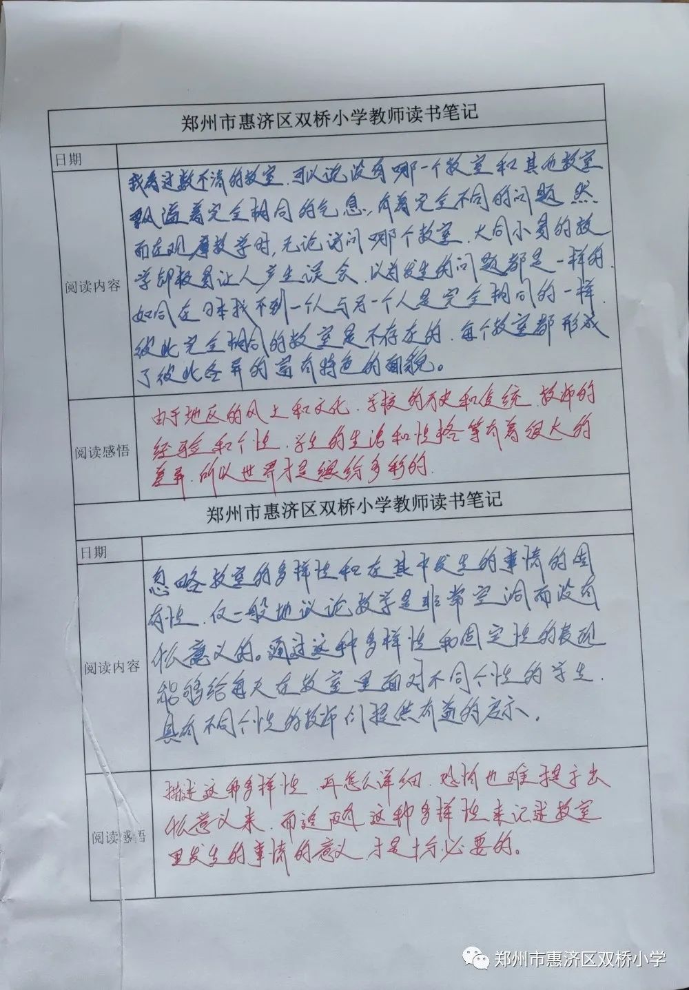 阅读相伴 书香致远—惠济区双桥小学假期阅读分享剪影