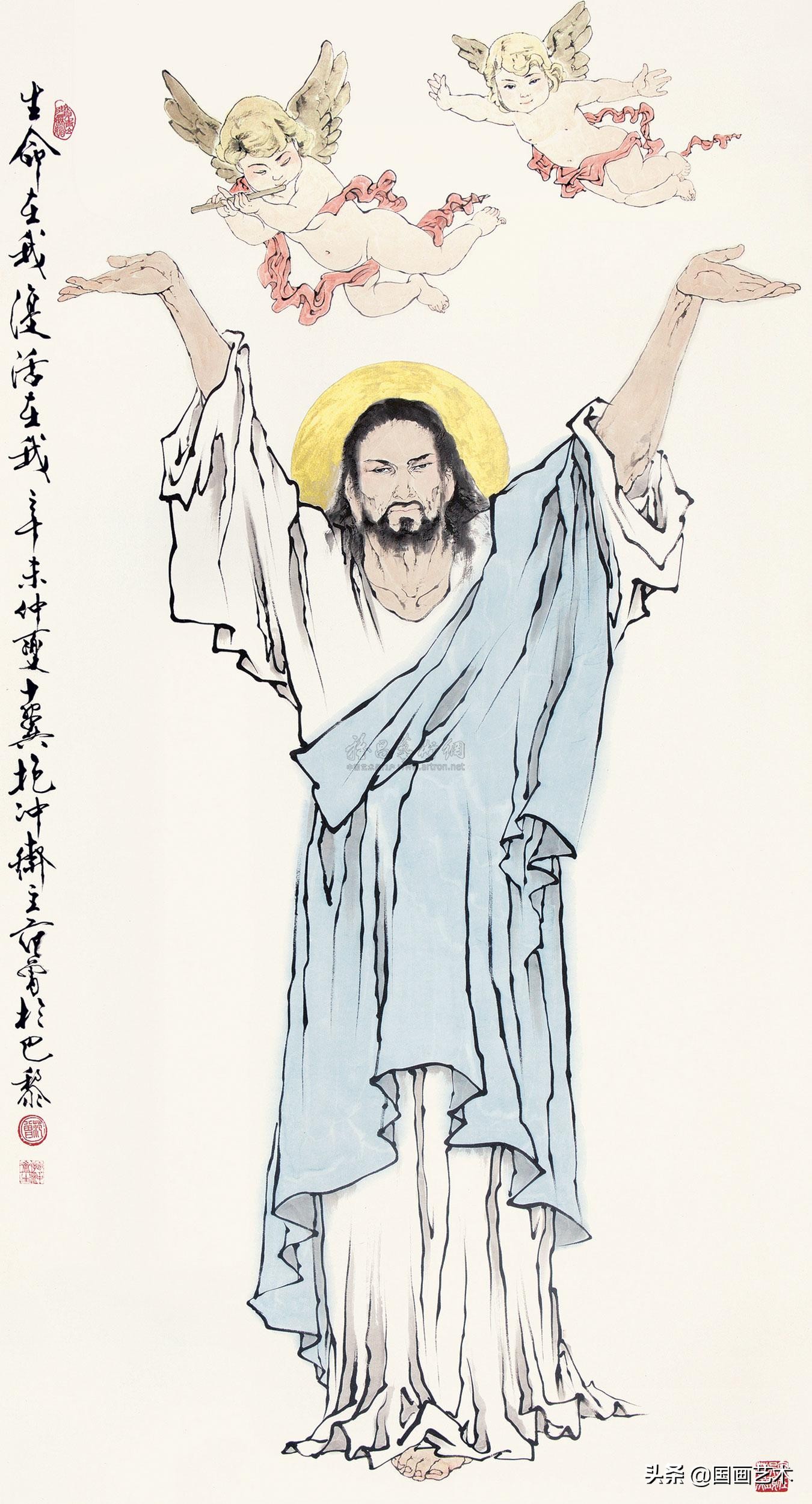 画家范曾范曾的画