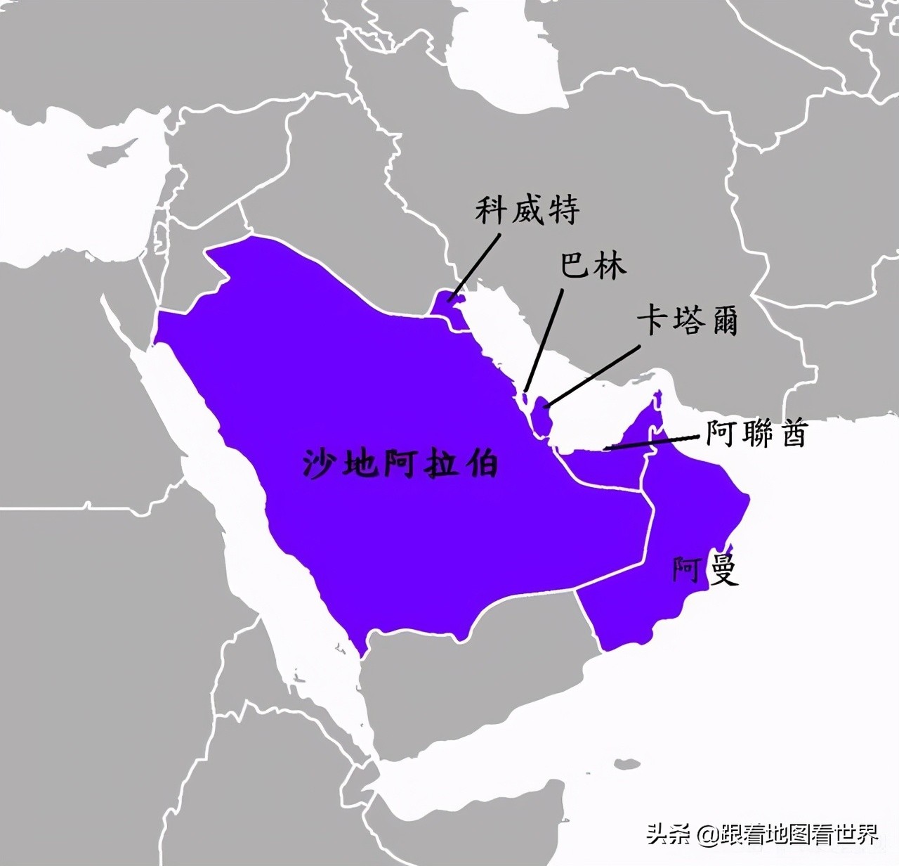 海湾六国:中东土豪国家,是如何由外籍人员建成的?