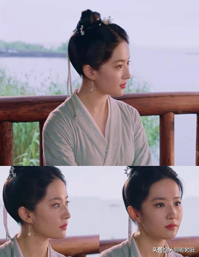 虽然刘亦菲内眦赘皮、露龈笑、溜肩……但她就是美得没有道理