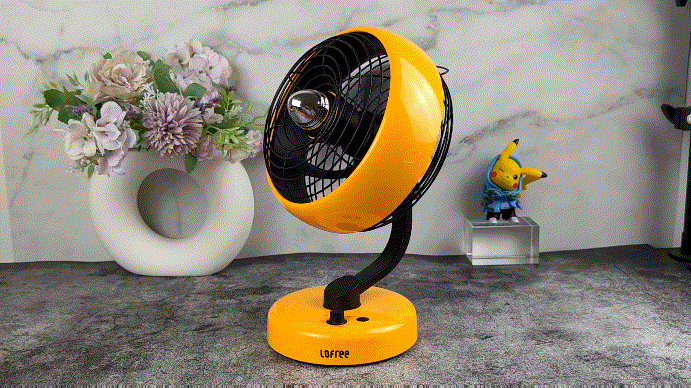 颜值即正义，Lofree洛斐有范S桌面风扇焦点配色+边角置物套装体验