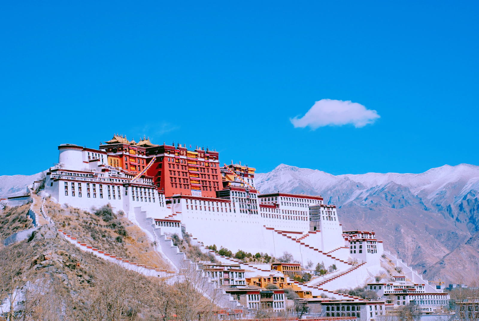 布达拉宫厕所,300年不清理为啥不臭?游客:拉完就被吹跑了