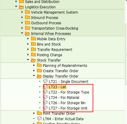 SAP WM初阶之TO报表LX11 - TOs Resident Documents(Document Overview)