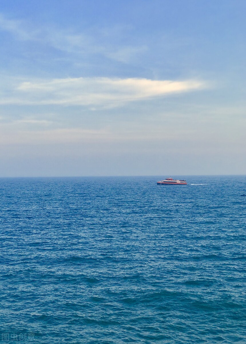 漂亮的大海高清图片大全。海边唯美风景。蓝天大海风光，美丽治愈