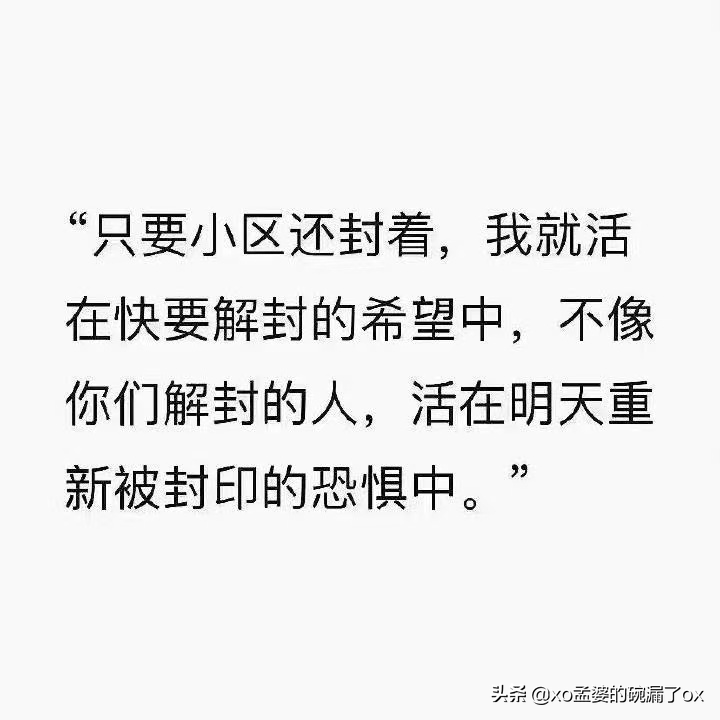 我在上海隔离：“小区是上周封的，人是这周疯的”