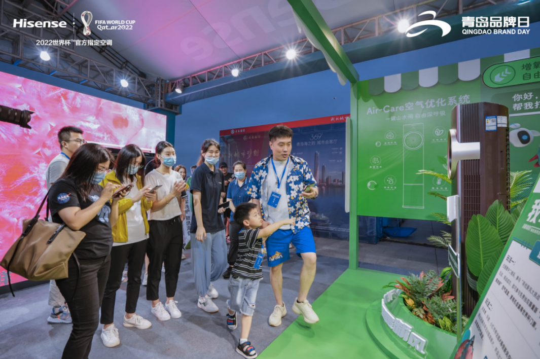 自信，我“氧”你呀！海信新风空调璀璨C200“璀璨”青岛品牌日