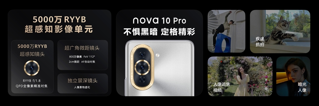 立足华为影像®，华为nova10系列再攀前置影像巅峰
