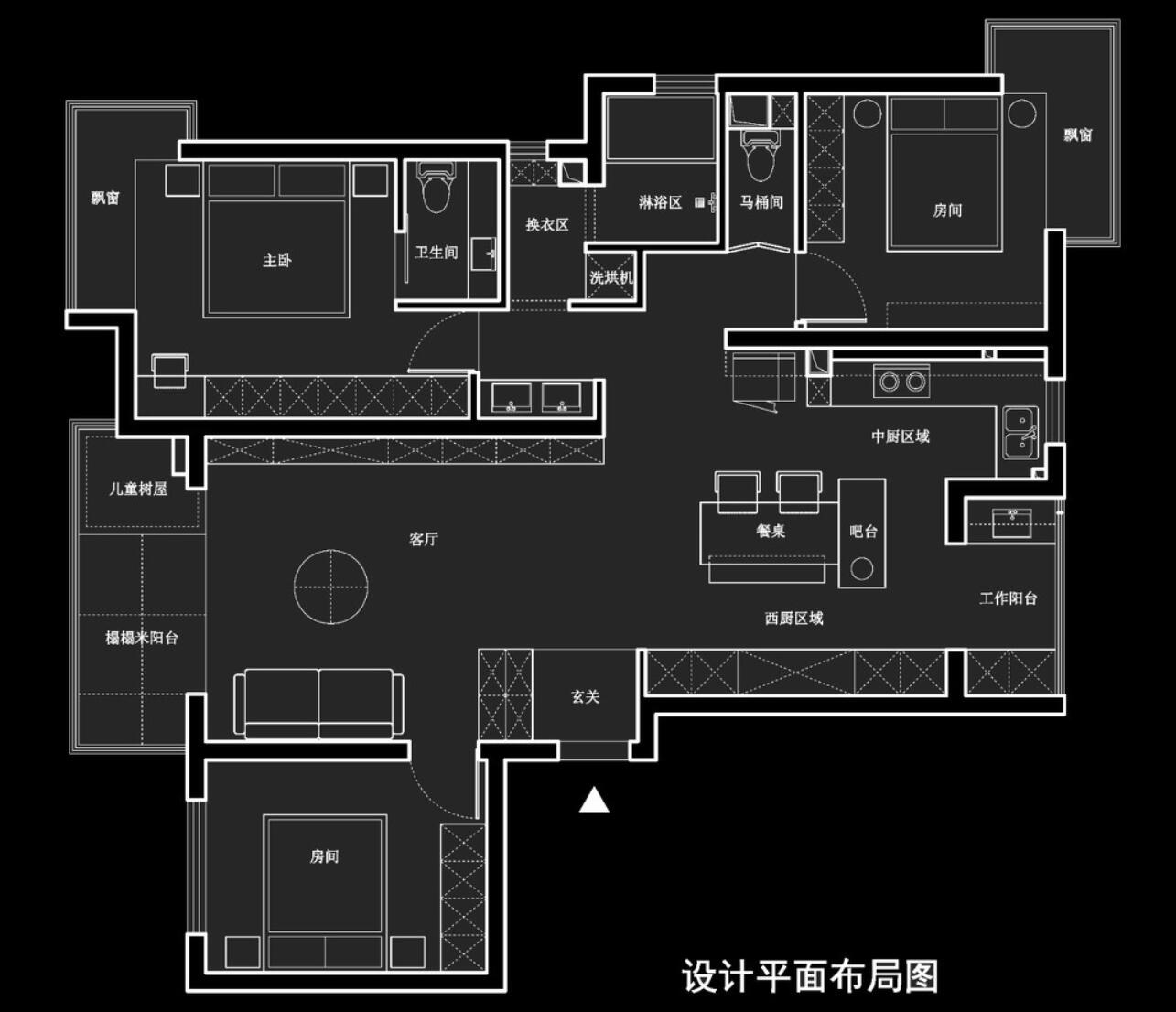 阳台不放洗衣机，卫生间四分离，她110㎡家，处处都是惊喜