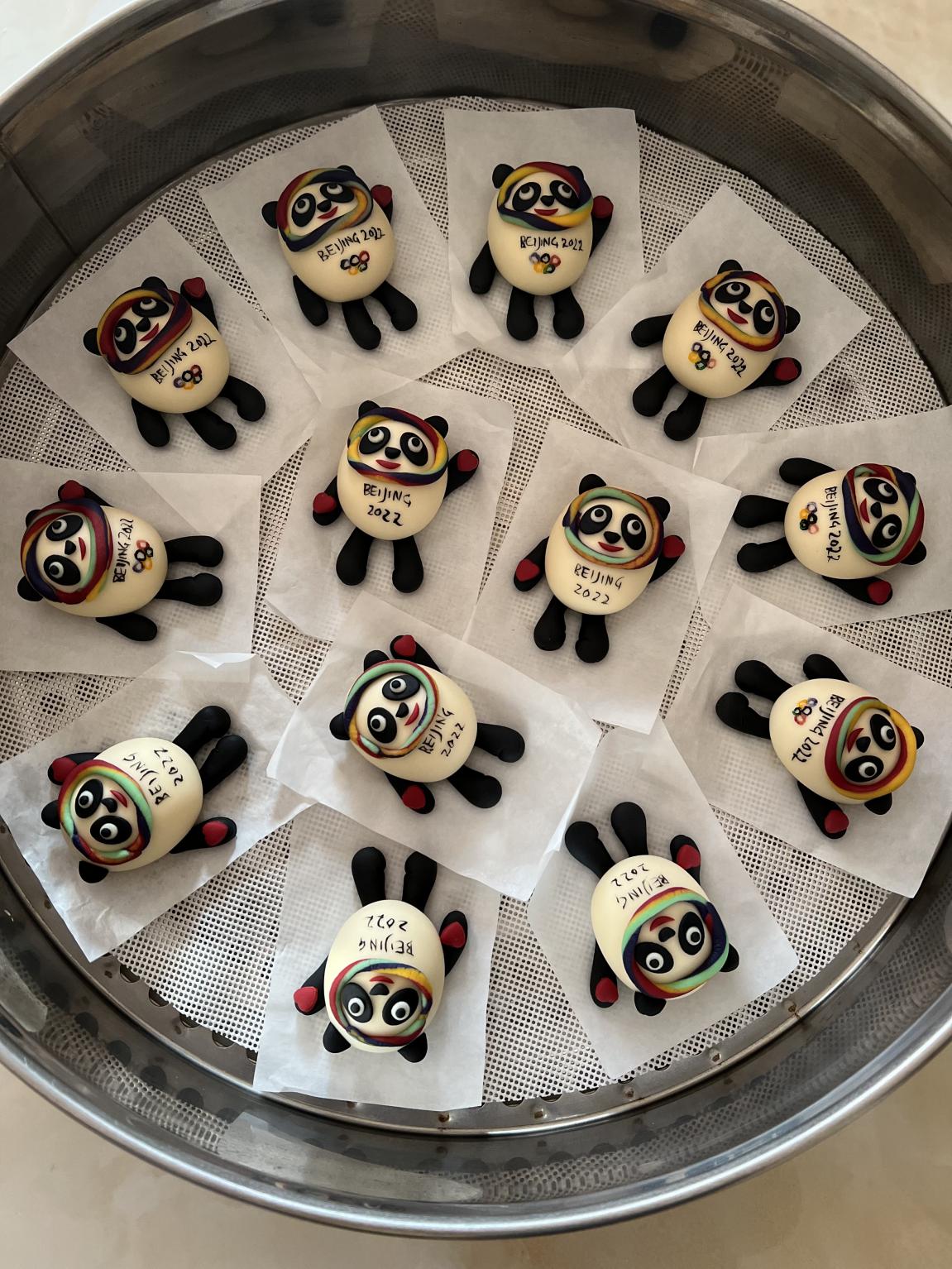 山西花馍为冬奥加油喝彩，百年嵘庄&ldquo;冰墩墩&rdquo;走红网络