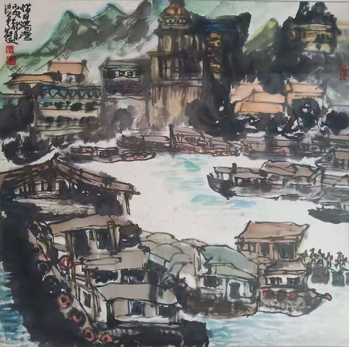 著名畫家 燕蕾字陽天—栩栩如生 出神入化