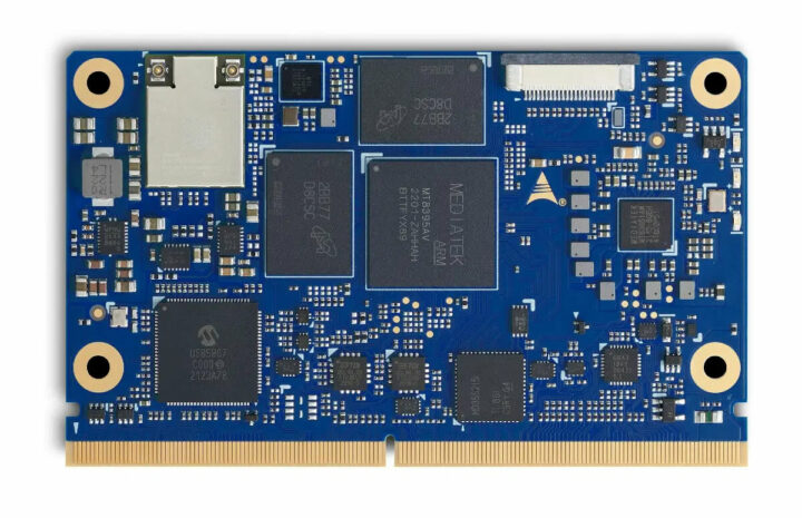 LEC-MTK-I1200，搭载联发科 Genio 1200 Linux 的系统级模块