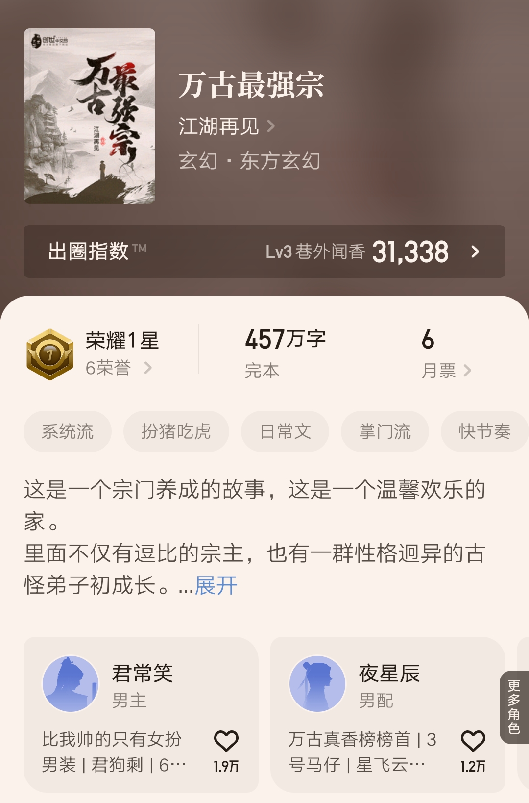 玩家超正义等九本最新达成万订的精品小说汇总，你都看过几本呢？
