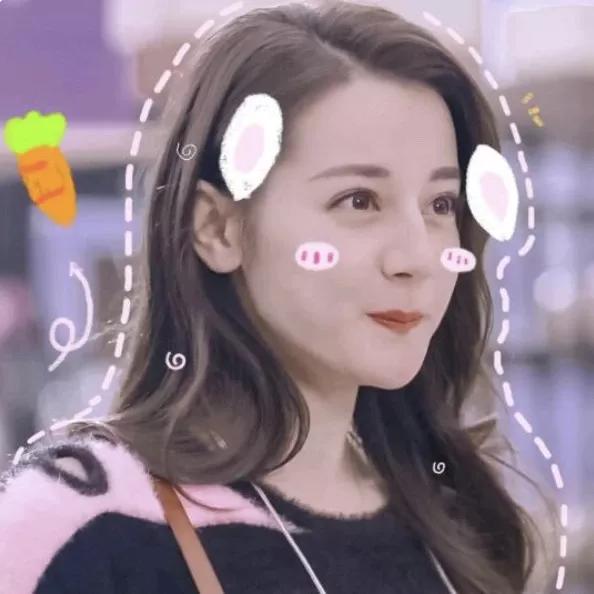 迪丽热巴高清头像，每一张都好美呀