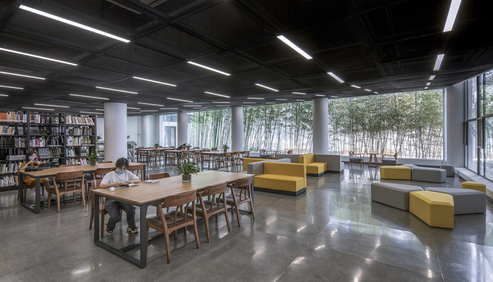 建筑案例欣赏——图书馆——中央美术学院燕郊校区图书馆改造