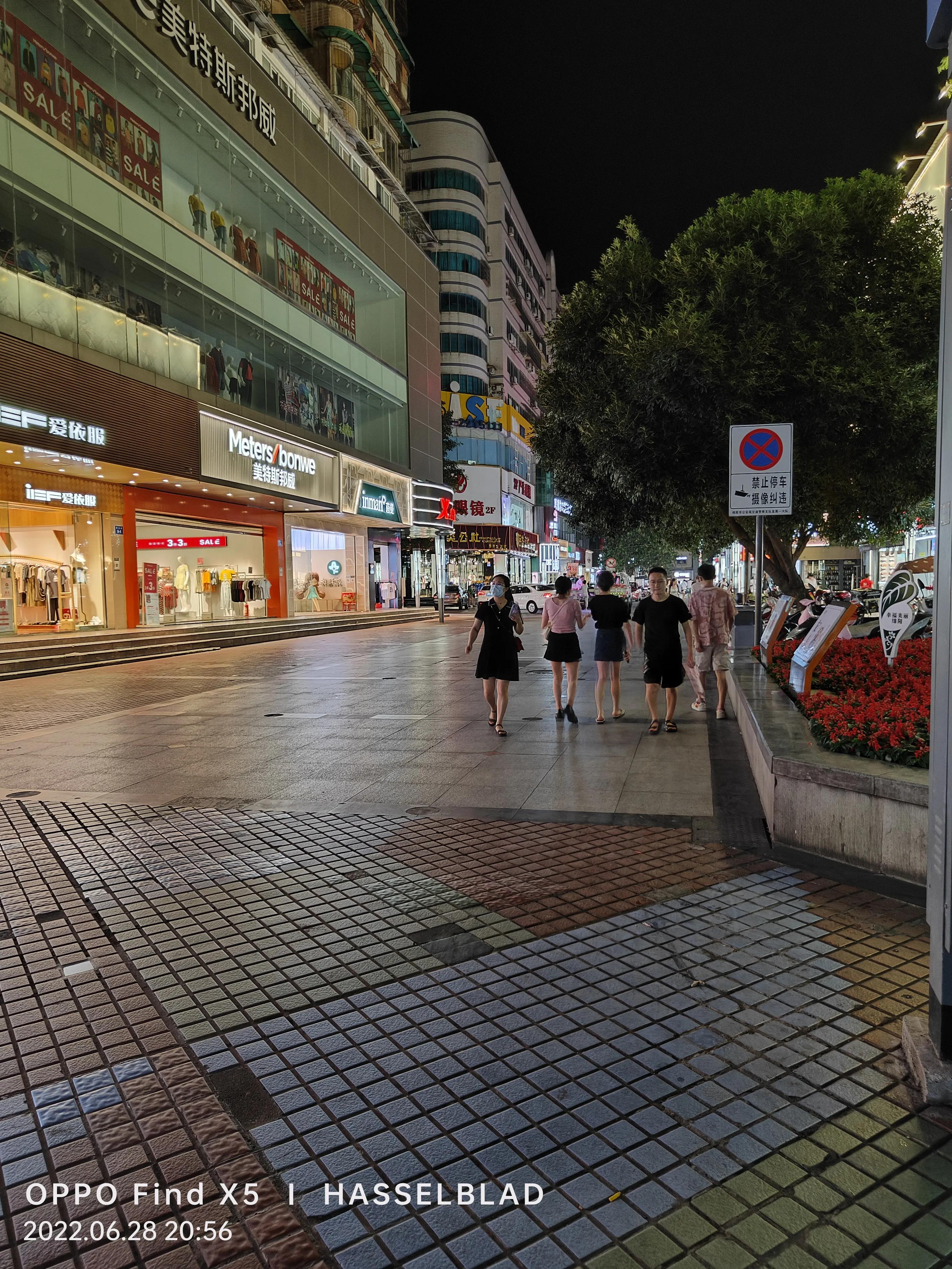 oppofindX5使用半年后夜拍评测