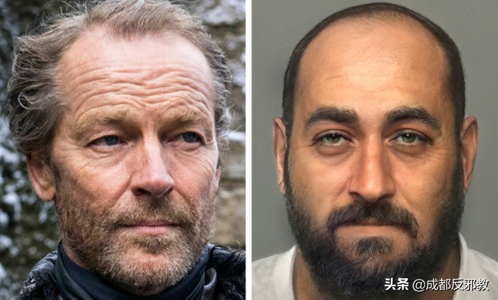 《权力的游戏》书中真实人物形象原来是这样，没想到电视剧改编这么大