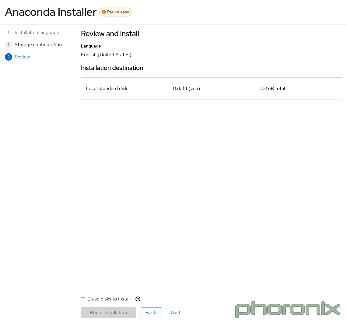 Fedora 37 安装程序有望使用预览版的 Web UI