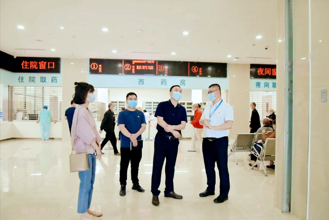 成医第一附院护士学校领导来彭州二医院实地考察实践教学基地建设