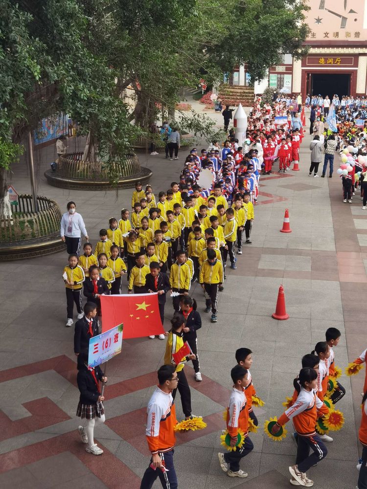 落实双减 增强体质——南宁市秀田小学举办运动会