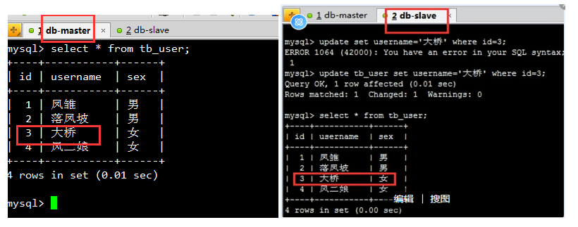 MySQL 讀寫分離