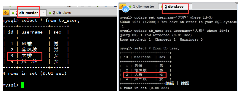 MySQL 读写分离