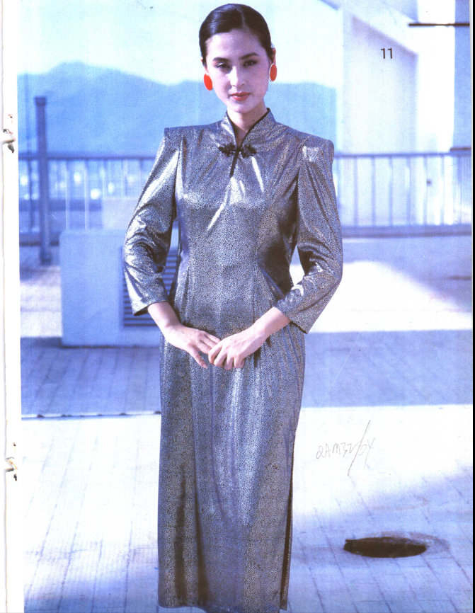 “第一代中国超模”叶继红：不逊色于港姐的美貌，堪称绝代佳人