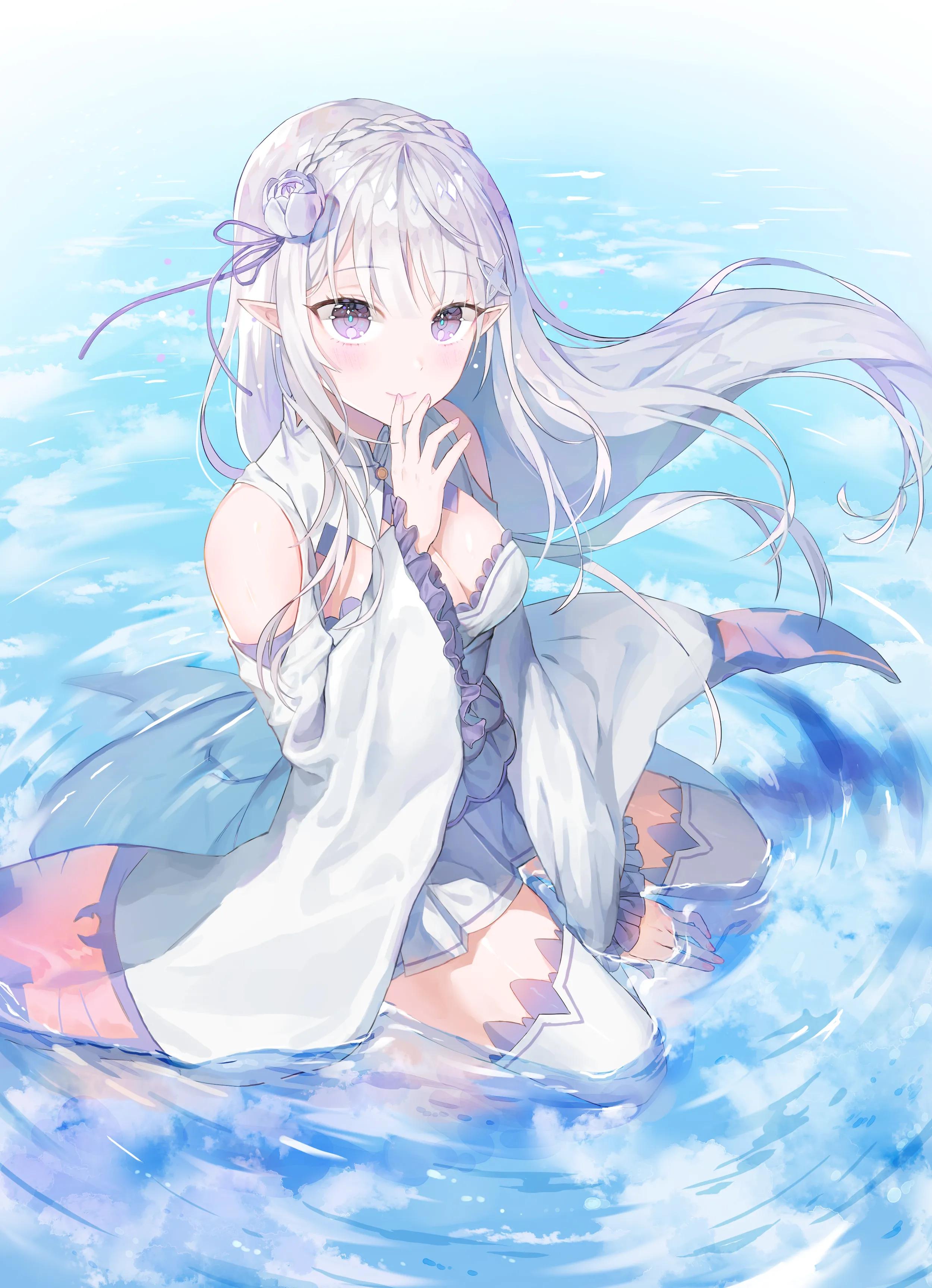 爱蜜莉雅丨《re 从零开始的异世界生活》手机 超高清壁纸 合集 三