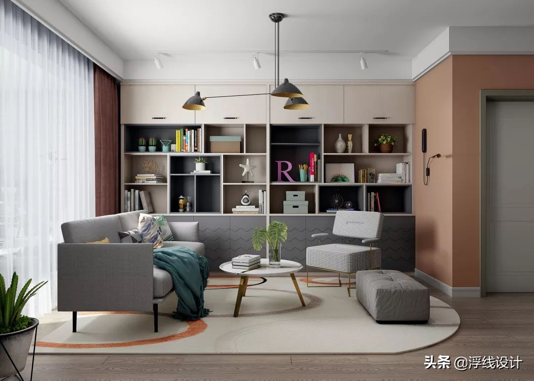 传统客厅「沙发+茶几+电视墙」的搭配模式可以怎样改造？