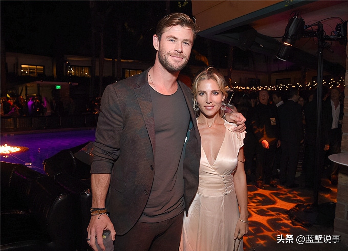 “雷神”克里斯·海姆斯沃斯和他美丽的妻子