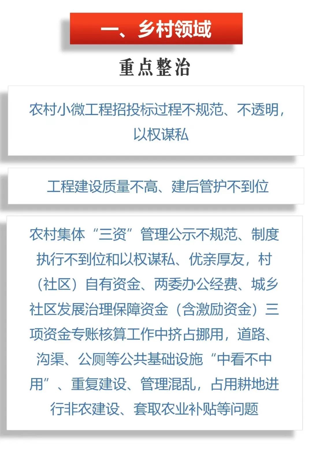 圖解 | 郫都區(qū)聚焦十大領(lǐng)域，開展群眾身邊“可視”“有感”腐敗和作風(fēng)問題專項(xiàng)治理